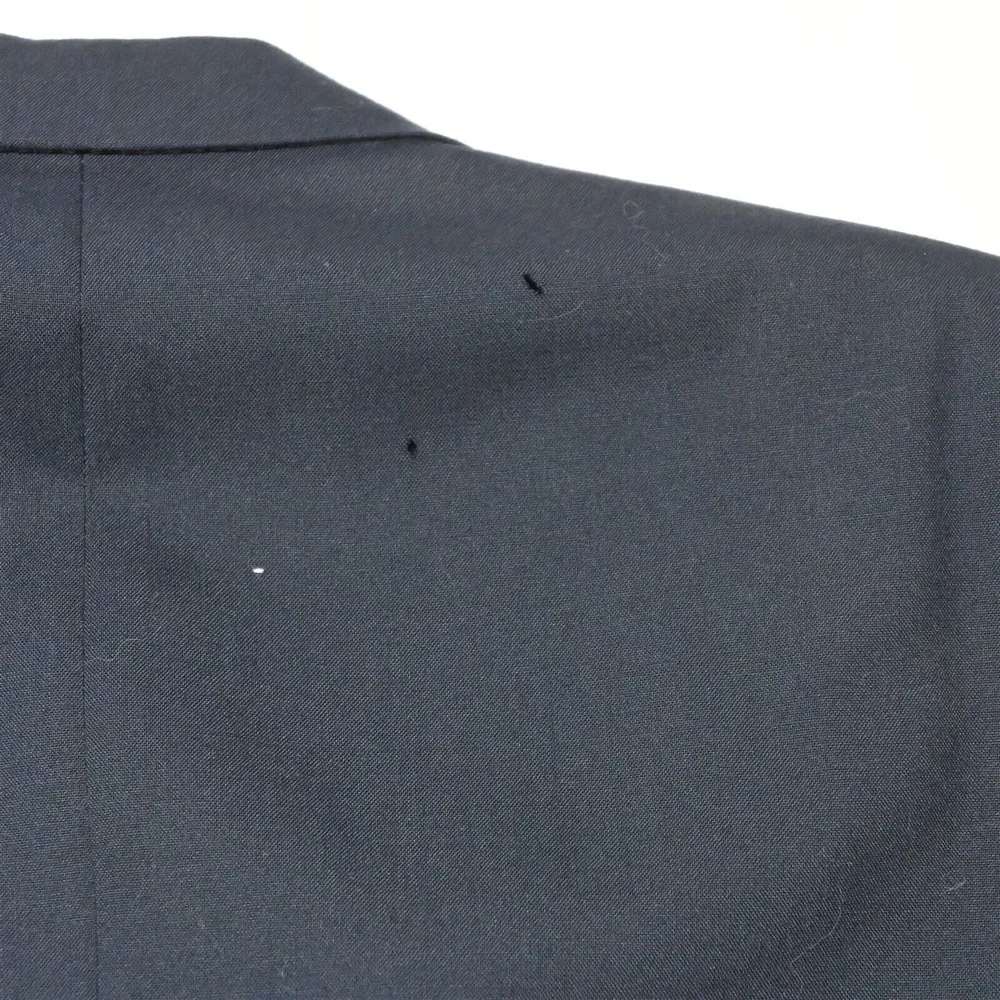 Vtg Hart Schaffner Marx 43R 44R Navy Blue Gold Button Blazer‎ Jacket Sport Coat